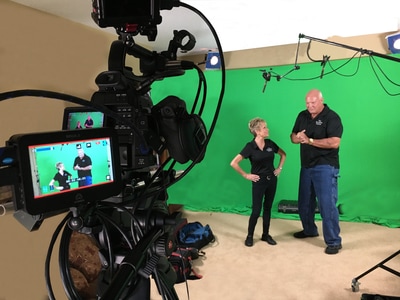 Green screen production for Breakfast Station commercial 